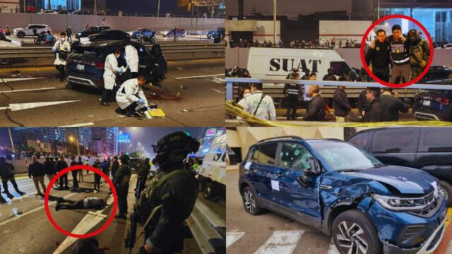 Balacera en Vía Expresa: Dos Presuntos Delincuentes Habrían Muerto en Enfrentamiento con la Policía