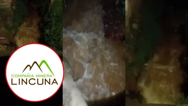 Denuncia ciudadana: minera Lincuna estaría contaminando nuevamente agua del Chiriac
