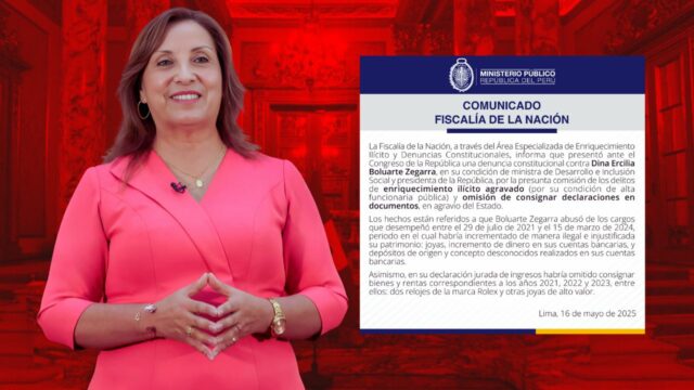 Dina Boluarte Suma Tercera Denuncia Constitucional en Dos Días: Habría Incrementado su Patrimonio en Más de S/ 58.000