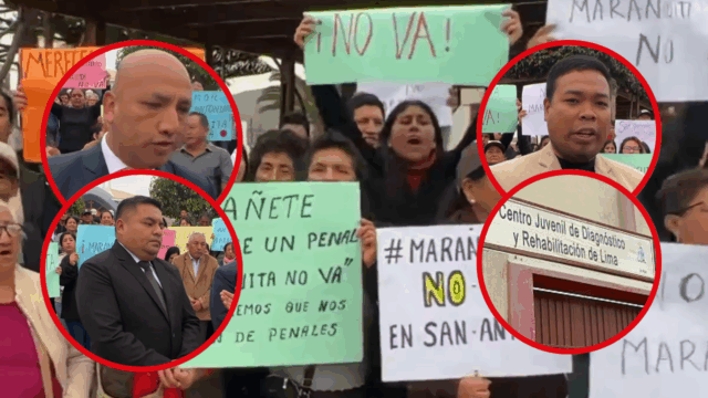 Autoridades de Cañete se levantan contra traslado de «Maranguita» a San Antonio