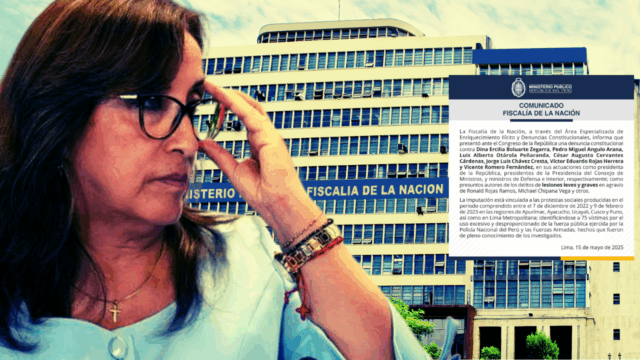 Fiscalía denuncia a Dina Boluarte un día después de que Congreso autorizara su viaje al Vaticano