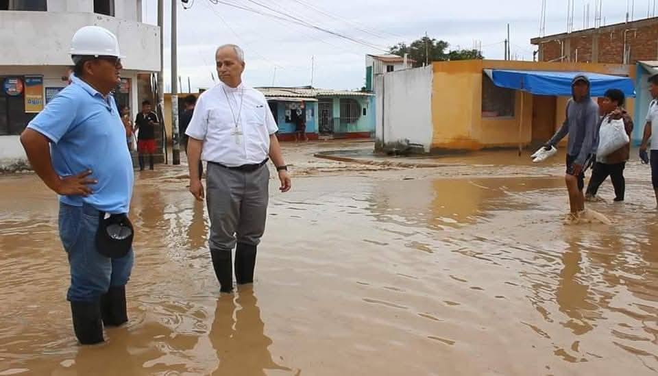 obispo papa peru inundaciones