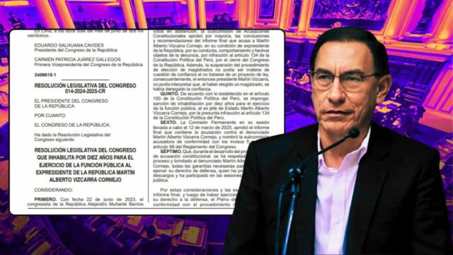 Martín Vizcarra Oficialmente Inhabilitado por Tercera Vez: 10 Años Más por Cerrar el Congreso en 2019