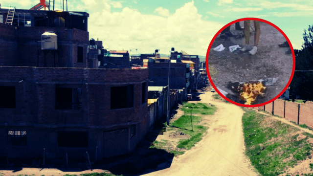 Delincuente se salva de ser quemado vivo por vecinos tras robar a una escolar