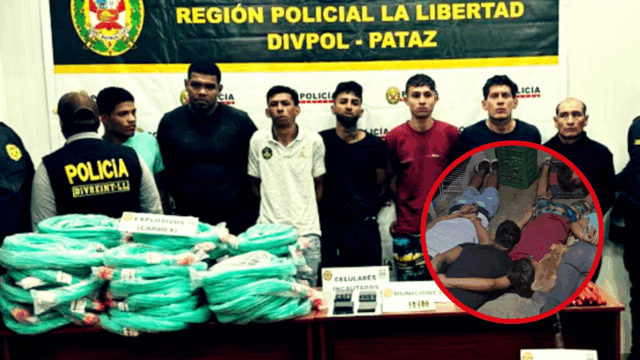 Desarticulan banda ‘Los Locos de la Reyna de Pataz’ y rescatan a víctima de secuestro