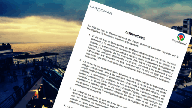Larcomar contraataca: Acusa a la Municipalidad de Miraflores de clausura «arbitraria» y bloqueo de documentos