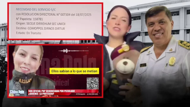 Suboficial que lucraba con su empresa dentro de la PNP fue cambiada tras reportaje