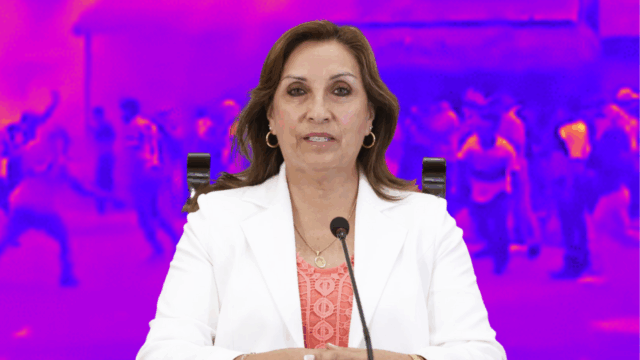 Violenta recepción a Dina Boluarte en Iquitos: lanzan gases y perdigones contra manifestantes