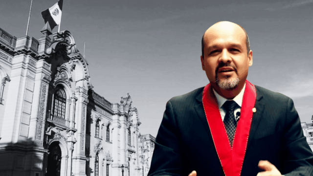 Fiscal Almanza se presenta sin invitación en Palacio: «Formalmente no nos han invitado»