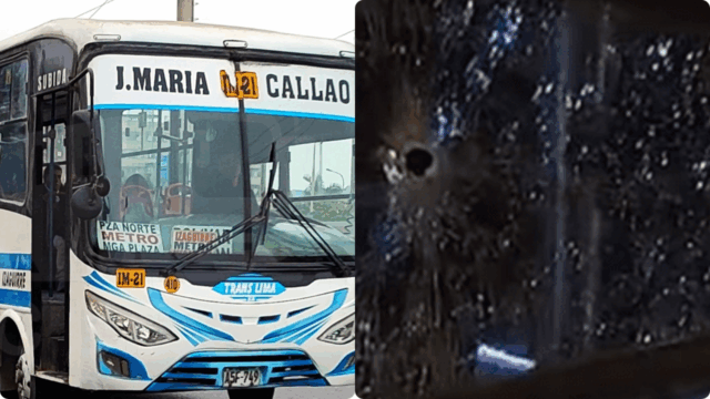 Atentado en San Martín de Porres: balacera contra bus de TransLima deja conductor herido
