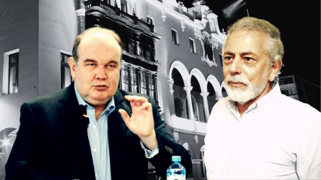 López Aliaga amenaza de muerte a Gustavo Gorriti en plena conferencia